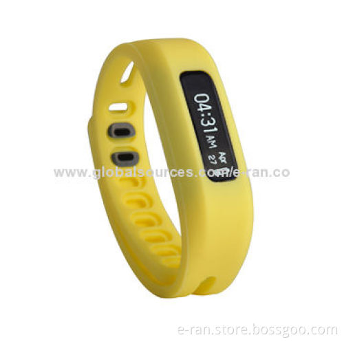 ER-W09 Bluetooth Wristband Pedometer with CPU TI, Supports iOS, Android, Microsoft's Windows Systems
